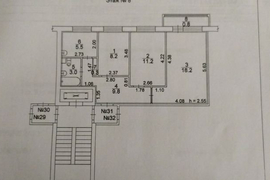 Недвижимость Квартиры / 3-к квартира, 57 м², 8/9 эт.